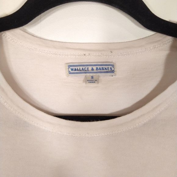 Vintage 90s Wallace and Barnes Camdon Surplus Women's Pink T-Shirt Shirt Size S - Picture 7 of 7